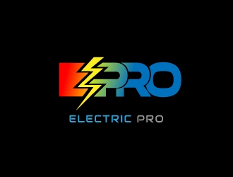 Electric Pro logo design by Anzki
