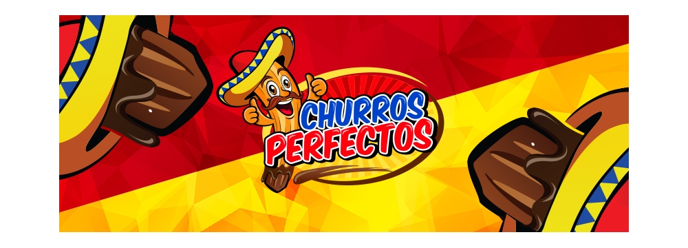 Churros Perfectos  logo design by xzieodesigns