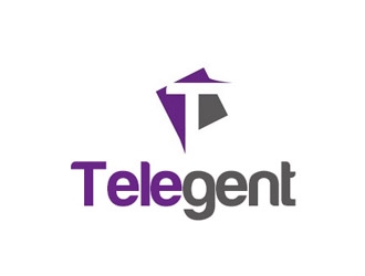  Telegent  logo design by pipp