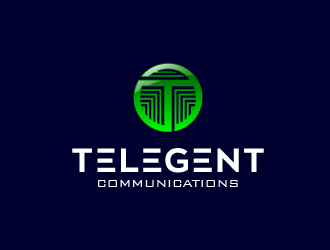  Telegent  logo design by PRN123
