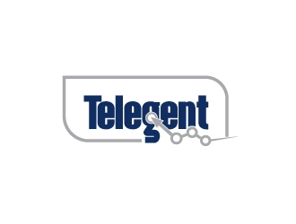  Telegent  logo design by dshineart