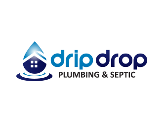 Drip Drop Plumbing & Septic logo design by vinve