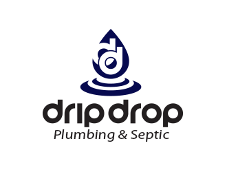 Drip Drop Plumbing & Septic logo design by vinve