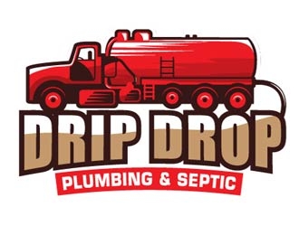 Drip Drop Plumbing & Septic logo design by shere