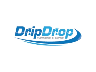 Drip Drop Plumbing & Septic logo design by jafar