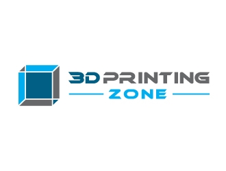 3DPrintingZone  logo design by Boomstudioz
