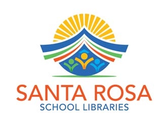 Santa Rosa School Libraries logo design by shere