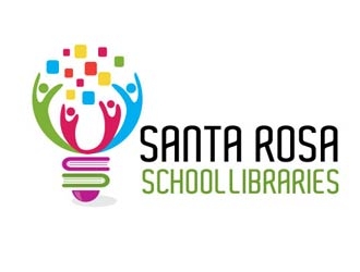 Santa Rosa School Libraries logo design by shere