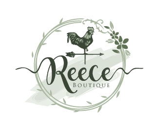 Reece Boutique logo design by REDCROW