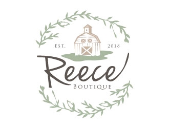 Reece Boutique logo design by REDCROW