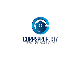 Corps Property Solutions LLC logo design by hole