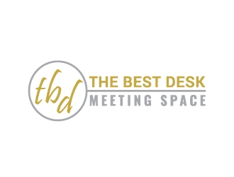 TBD (the best desk) Meeting Space logo design by miy1985