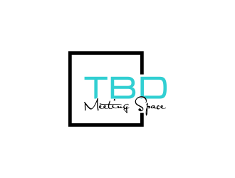 TBD (the best desk) Meeting Space logo design by SmartTaste
