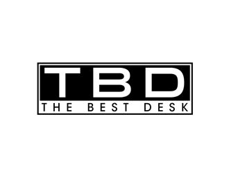 TBD (the best desk) Meeting Space logo design by kunejo