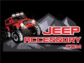 Jeep Accessory (or jeepaccessory.com)  logo design by Creasian