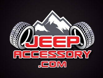 Jeep Accessory (or jeepaccessory.com)  logo design by Aksara