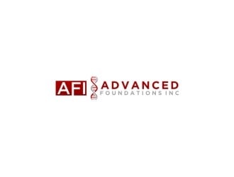 AFI Advanced Foundations Inc logo design by bricton