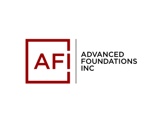 AFI Advanced Foundations Inc logo design by dewipadi