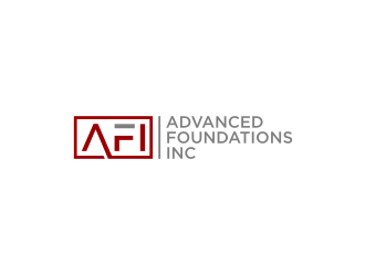 AFI Advanced Foundations Inc logo design by dewipadi