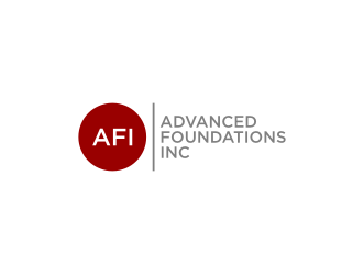 AFI Advanced Foundations Inc logo design by dewipadi
