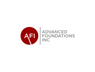 AFI Advanced Foundations Inc logo design by dewipadi