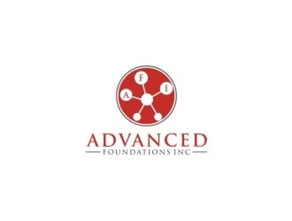 AFI Advanced Foundations Inc logo design by bricton
