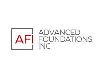 AFI Advanced Foundations Inc logo design by lexipej