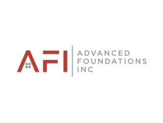 AFI Advanced Foundations Inc logo design by Franky.