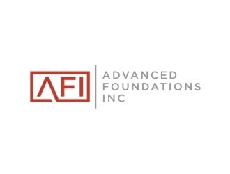 AFI Advanced Foundations Inc logo design by Franky.
