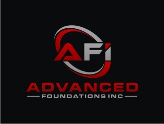 AFI Advanced Foundations Inc logo design by bricton