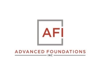 AFI Advanced Foundations Inc logo design by Franky.