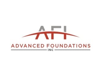 AFI Advanced Foundations Inc logo design by Franky.
