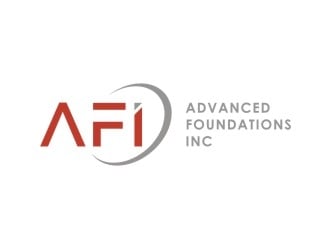 AFI Advanced Foundations Inc logo design by Franky.