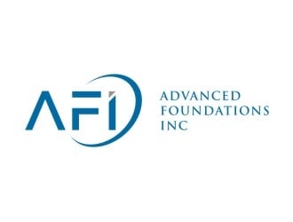 AFI Advanced Foundations Inc logo design by Franky.