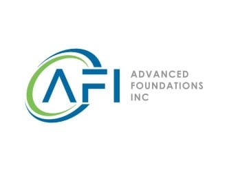 AFI Advanced Foundations Inc logo design by Franky.