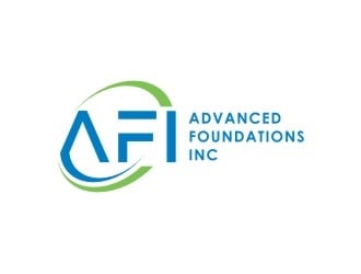 AFI Advanced Foundations Inc logo design by Franky.