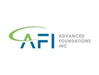 AFI Advanced Foundations Inc logo design by Franky.