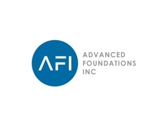 AFI Advanced Foundations Inc logo design by Franky.