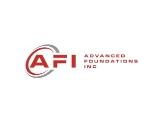 AFI Advanced Foundations Inc logo design by Franky.