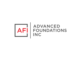 AFI Advanced Foundations Inc logo design by nurul_rizkon