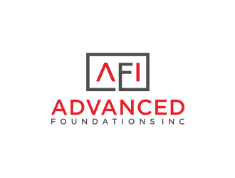 AFI Advanced Foundations Inc logo design by nurul_rizkon