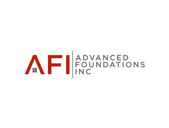AFI Advanced Foundations Inc logo design by johana