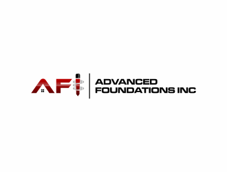 AFI Advanced Foundations Inc logo design by ammad