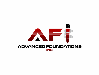 AFI Advanced Foundations Inc logo design by ammad