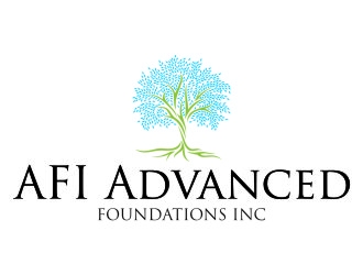 AFI Advanced Foundations Inc logo design by jetzu