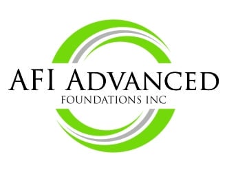 AFI Advanced Foundations Inc logo design by jetzu