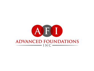 AFI Advanced Foundations Inc logo design by alby