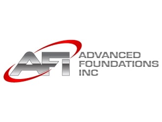AFI Advanced Foundations Inc logo design by kgcreative
