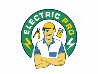 Electric Pro logo design by MagnetDesign