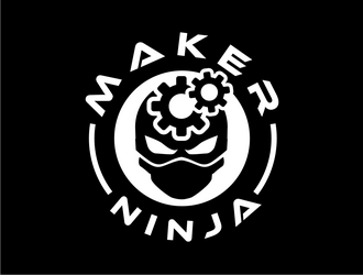 Maker Ninja logo design by haze